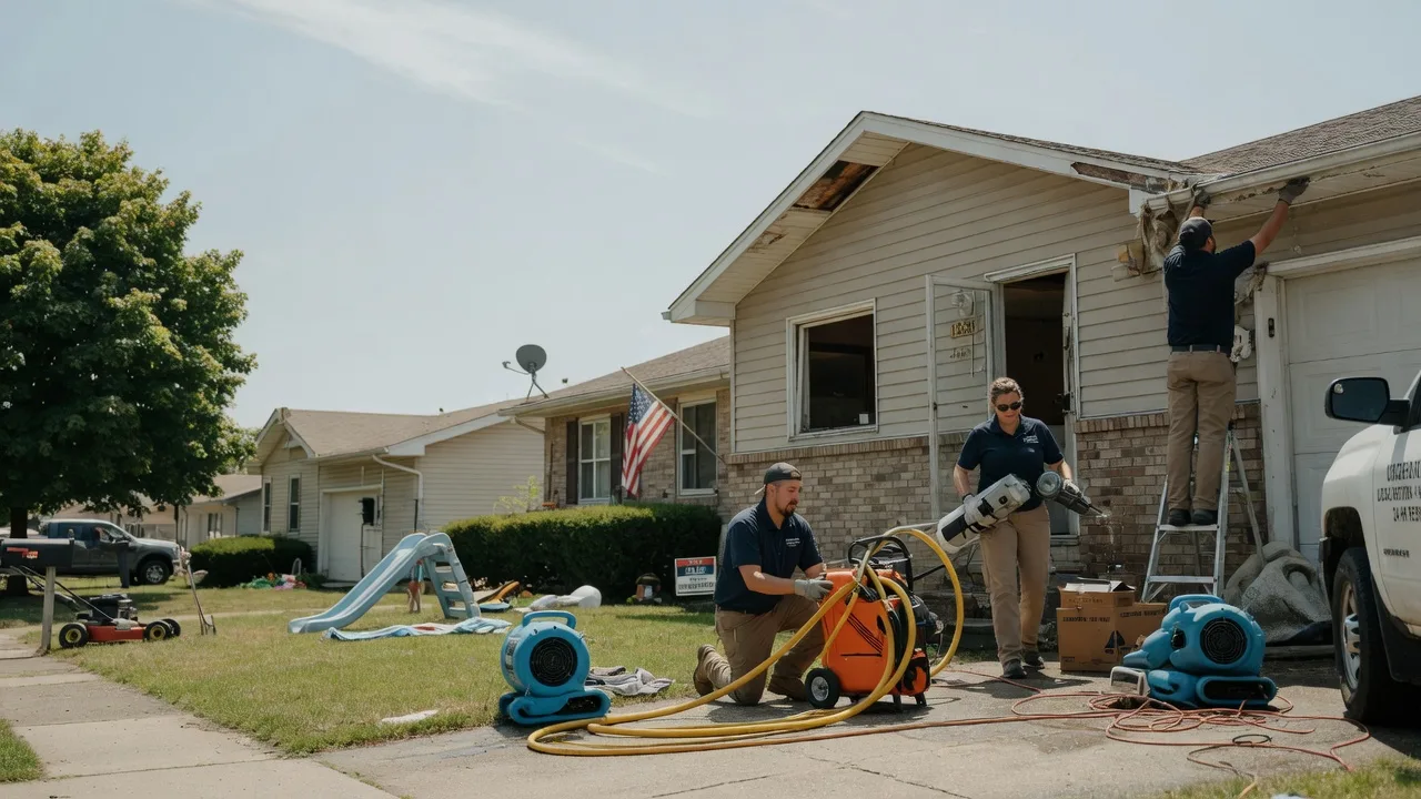 Water Damage Restoration in Evansville, WY near me